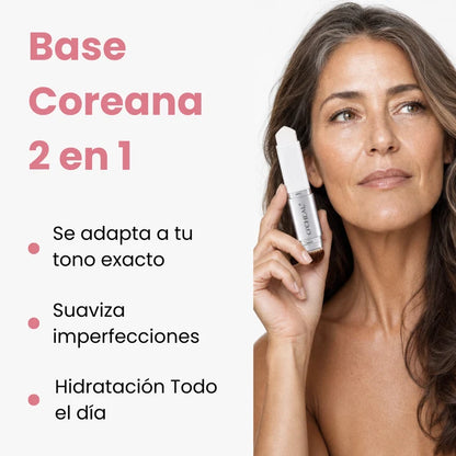 Base de maquillaje coreana adaptativa