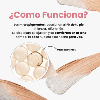 Base de maquillaje coreana adaptativa